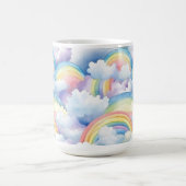 Mug aquarelle arc-en-ciel (Centre)