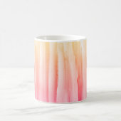 Mug Aquarelle arc-en-ciel Texture peinture Abstraite c (Centre)