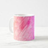 Mug Aquarelle arc-en-ciel Texture peinture Abstraite c (Devant gauche)