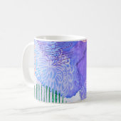 Mug Aquarelle arrière - plan Abstraite (Devant gauche)