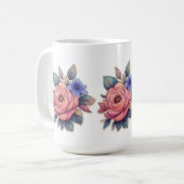Mug Aquarelle artistique (Devant gauche)