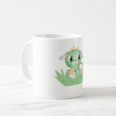 Mug Aquarelle Bébé Cute Dragon (Devant gauche)