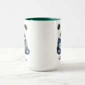 Mug Aquarelle Bébé Panda Ours Animal (Centre)