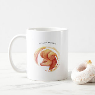 Mug Aquarelle Bélier Astrologie Signe du zodiaque   Mo