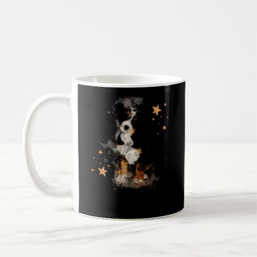 Mug Aquarelle Bernedoodle Maman Doodle (Gauche)