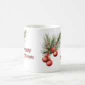 Mug Aquarelle Berries de Noël (Centre)