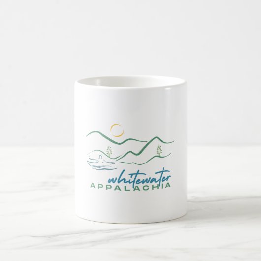 Mug Aquarelle blanche Appalachia (Centre)