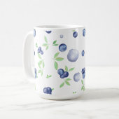 Mug Aquarelle Blueberry (Devant gauche)