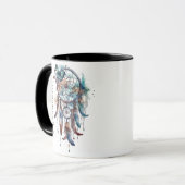 Mug Aquarelle Boho Dreamcatcher (Devant gauche)