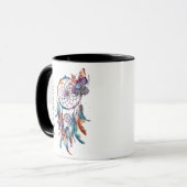 Mug Aquarelle Boho Dreamcatcher (Devant gauche)