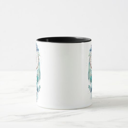 Mug Aquarelle Boho Dreamcatcher (Centre)