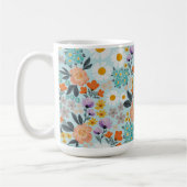 Mug Aquarelle Boho Floral (Gauche)