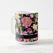 Mug Aquarelle Boho Pastel (Devant gauche)
