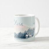 Mug Aquarelle Bois Deer (Devant droit)