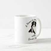 Mug Aquarelle Bordure Collie Chien Animal animal de co (Devant droit)