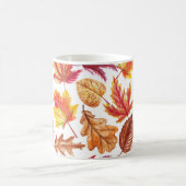 Mug Aquarelle botanique d'automne, composition transpa (Centre)