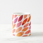 Mug Aquarelle brosse a éclaté jaune et orange (Centre)