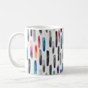 Mug Aquarelle brosse, coloré et transparent