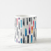 Mug Aquarelle brosse, coloré et transparent (Centre)