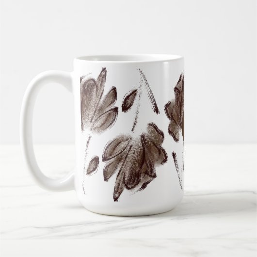 Mug Aquarelle Brown sur mesure (Gauche)