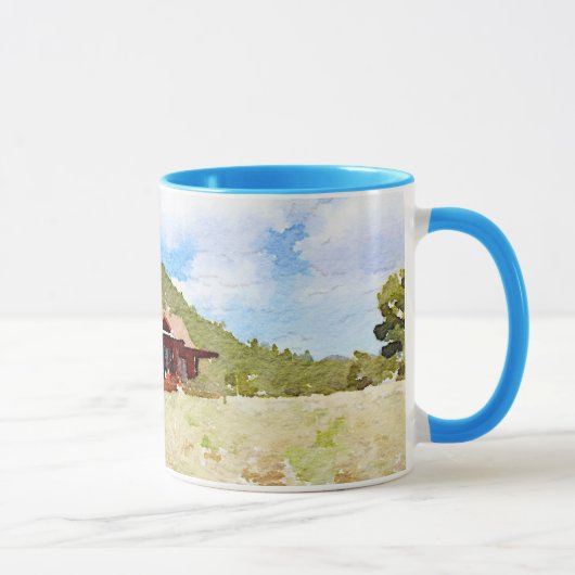 Mug Aquarelle Cabine Country Life (Droite)
