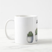 Mug aquarelle cactus (Gauche)