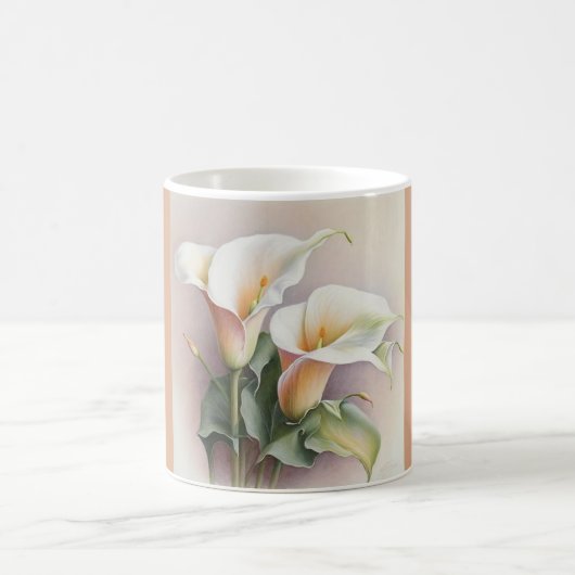 Mug Aquarelle calla (Centre)