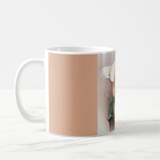 Mug Aquarelle calla (Gauche)
