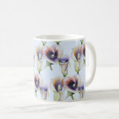 Mug Aquarelle Calla Lys dans les couleurs dégradées (Devant droit)
