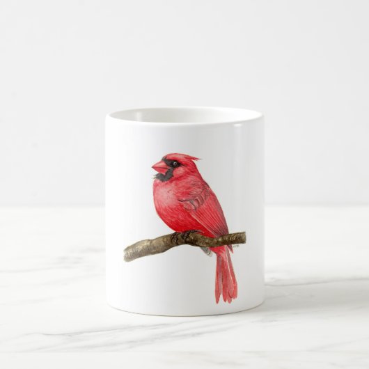 Mug Aquarelle cardinale (Centre)