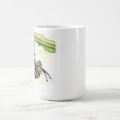 Mug Aquarelle Caterpillar Musique (Centre)
