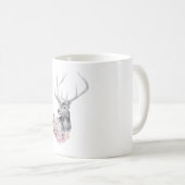 Mug Aquarelle Cerf (Devant droit)