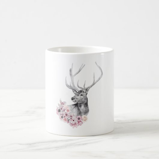 Mug Aquarelle Cerf (Centre)