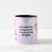 Mug Aquarelle C'EST TOUT SUR JÉSUS Christian (Centre)