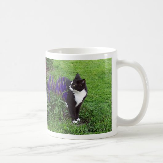 Mug Aquarelle chatte de jardin (Droite)