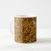 Mug Aquarelle Cheetah Print (Devant gauche)