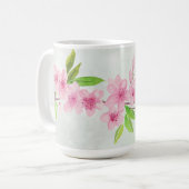 Mug Aquarelle Cherry Blossom (Devant gauche)
