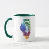 Mug Aquarelle Chicago (Gauche)