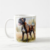 Mug Aquarelle Chien (Gauche)