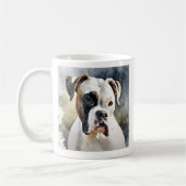 Mug Aquarelle Chien (Gauche)