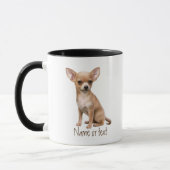 Mug Aquarelle Chihuahua, animal de chien animal de com (Gauche)