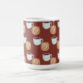 Mug Aquarelle Cinnamon Bun Pastry Café (Centre)