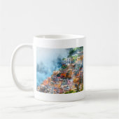 Mug Aquarelle Cinque Terre Italie (Gauche)