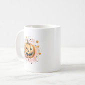 Mug Aquarelle Citrouille d'Halloween (Devant gauche)