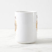 Mug Aquarelle Coffee Cup Art Imprimer - Mais Premier C (Centre)