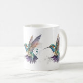 Mug Aquarelle Colibri Musique (Devant droit)
