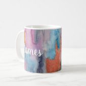 Mug Aquarelle colorée (Devant gauche)