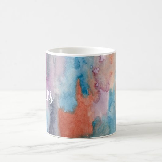 Mug Aquarelle colorée (Centre)