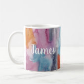 Mug Aquarelle colorée (Gauche)