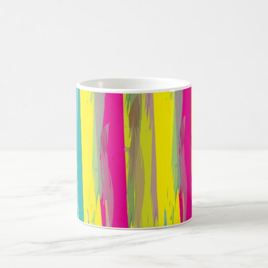 Mug Aquarelle colorée Grunge Texture (Centre)